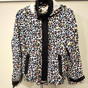 New Lularoe Women's Cheetah Print Jacket sz large